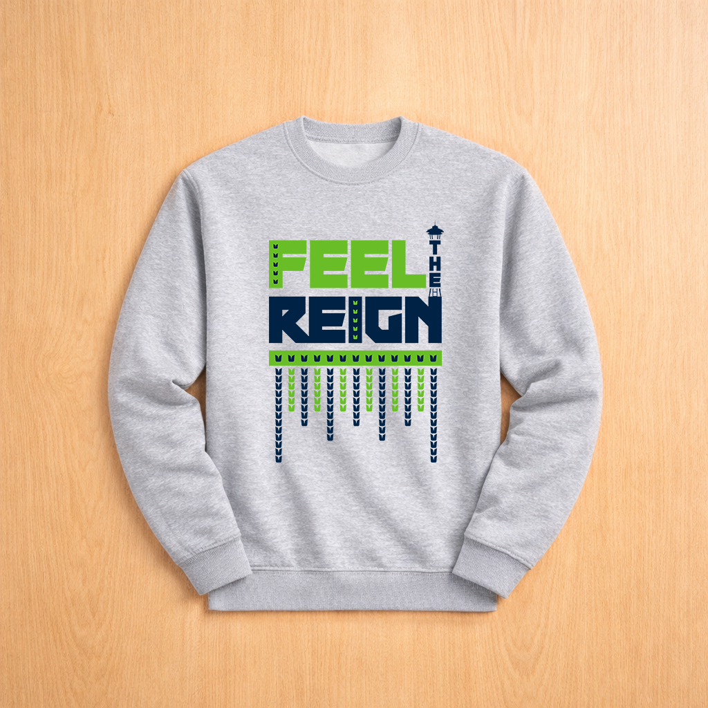 Feel The Reign - Crewneck Sweatshirt