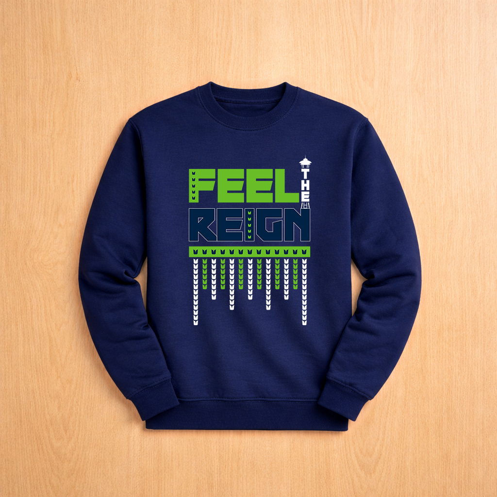 Feel The Reign - Crewneck Sweatshirt