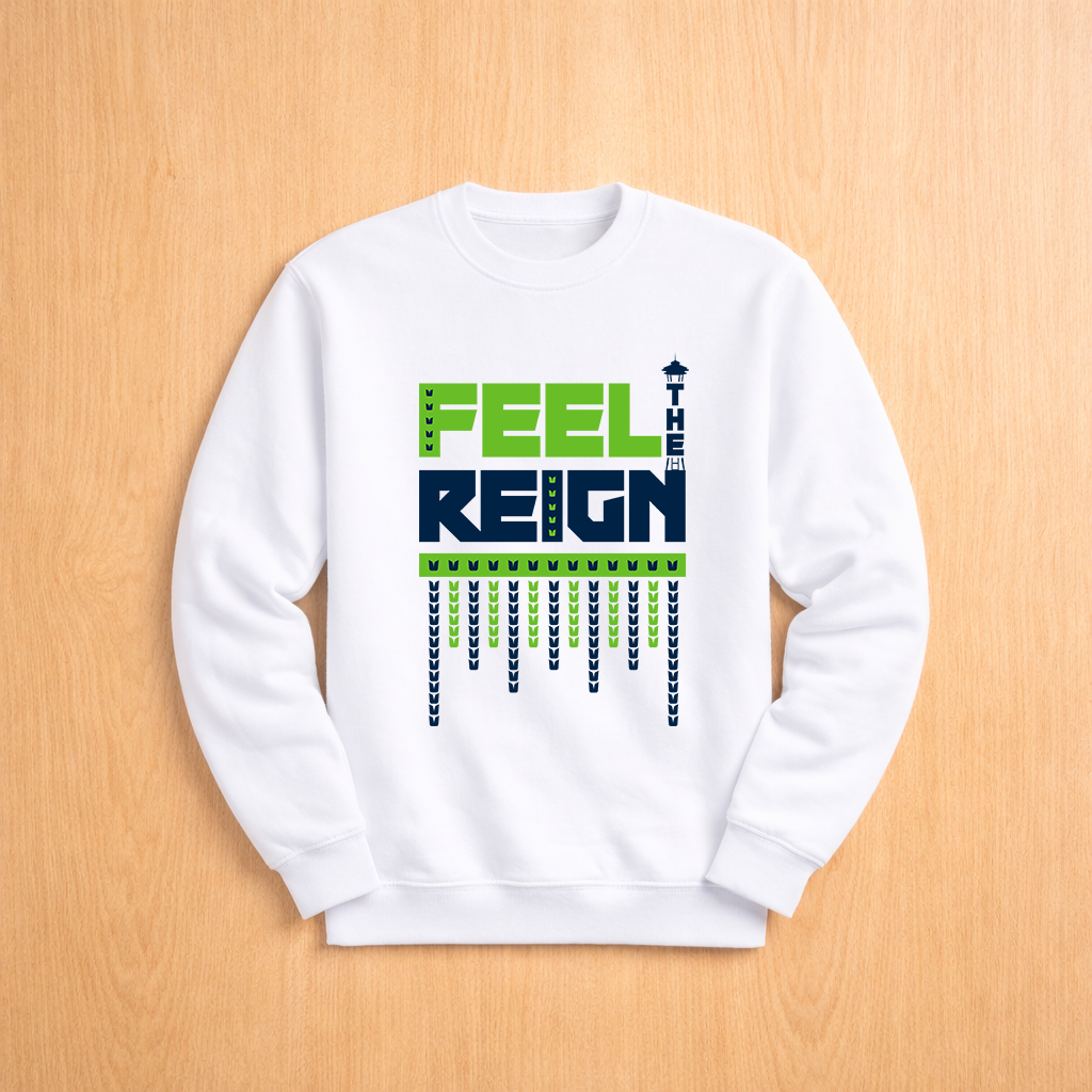 Feel The Reign - Crewneck Sweatshirt
