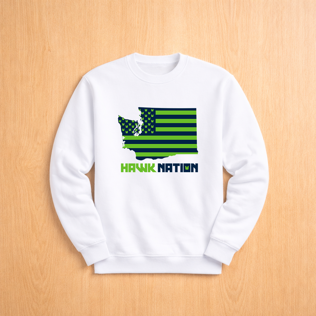 Hawk Nation - Crewneck Sweatshirt